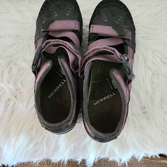 Merrell athletic hiking shoes vibram sole women's size 9.5 - Picture 5 of 7